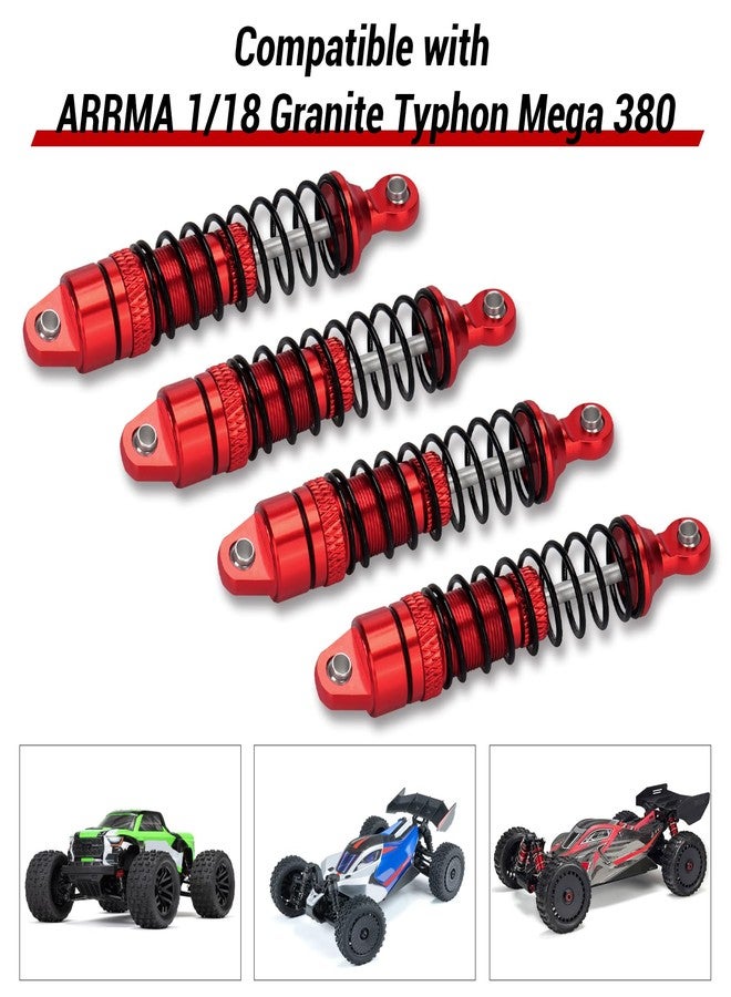 daitoku Aluminum Big Bore RC Shocks Absorber Damper Upgrades Part for ARRMA 1/18 Granite GROM 1/16 Mojave Grom 1/14 Typhon Grom RC - Image 2